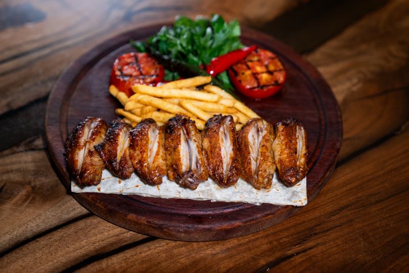 Wing Snob signature dipping sauces and condiments